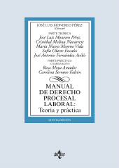 E-book, Manual de Derecho Procesal Laboral : Teoría y práctica, Tecnos