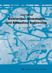 E-book, Journal of Biomimetics, Biomaterials and Biomedical Engineering, Trans Tech Publications Ltd