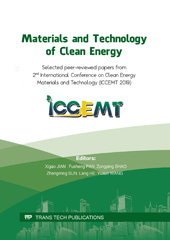 E-book, Materials and Technology of Clean Energy, Trans Tech Publications Ltd