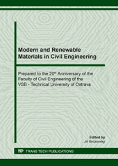 E-book, Modern and Renewable Materials in Civil Engineering, Trans Tech Publications Ltd