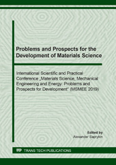 E-book, Problems and Prospects for the Development of Materials Science, Trans Tech Publications Ltd
