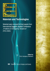 E-book, Problems of Emergency Situations : Materials and Technologies, Trans Tech Publications Ltd
