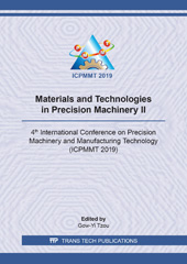 E-book, Materials and Technologies in Precision Machinery II, Trans Tech Publications Ltd