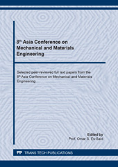 E-book, 8th Asia Conference on Mechanical and Materials Engineering, Trans Tech Publications Ltd
