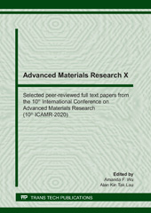 E-book, Advanced Materials Research X, Trans Tech Publications Ltd