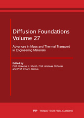 E-book, Advances in Mass and Thermal Transport in Engineering Materials, Trans Tech Publications Ltd