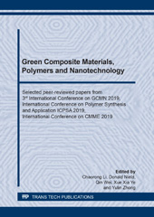 E-book, Green Composite Materials, Polymers and Nanotechnology, Trans Tech Publications Ltd