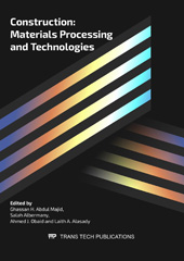 eBook, Construction : Materials Processing and Technologies, Trans Tech Publications Ltd