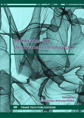 E-book, Membranes and Membrane Technologies II, Trans Tech Publications Ltd