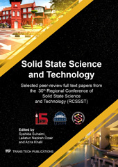 E-book, Solid State Science and Technology XXX, Trans Tech Publications Ltd