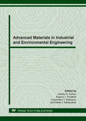 E-book, Advanced Materials in Industrial and Environmental Engineering, Trans Tech Publications Ltd