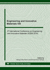 E-book, Engineering and Innovative Materials VIII, Trans Tech Publications Ltd