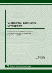 E-book, Geotechnical Engineering Development, Trans Tech Publications Ltd