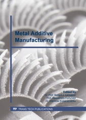 E-book, Metal Additive Manufacturing, Trans Tech Publications Ltd