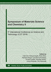 E-book, Symposium of Materials Science and Chemistry II, Trans Tech Publications Ltd