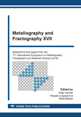 E-book, Metallography and Fractography XVII, Trans Tech Publications Ltd