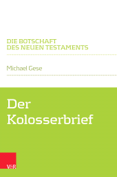 E-book, Der Kolosserbrief, Vandenhoeck & Ruprecht