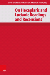 E-book, On Hexaplaric and Lucianic Readings and Recensions, Vandenhoeck & Ruprecht