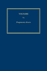 E-book, Œuvres complètes de Voltaire (Complete Works of Voltaire) 84 : Fragments divers, Voltaire, Voltaire Foundation