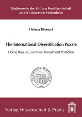 E-book, The International Diversification Puzzle : Home Bias in Countries' Investment Portfolios, Verlag Wissenschaft & Praxis