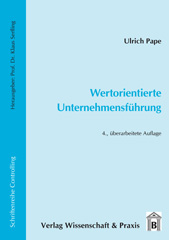 E-book, Wertorientierte Unternehmensführung., Verlag Wissenschaft & Praxis