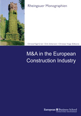 E-book, M&A in the European Construction Industry, Verlag Wissenschaft & Praxis