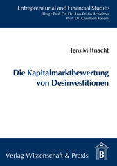 E-book, Die Kapitalmarktbewertung von Desinvestitionen. : Eine Ereignisstudie über Selloffs und Unit Buyouts in Kontinentaleuropa., Verlag Wissenschaft & Praxis