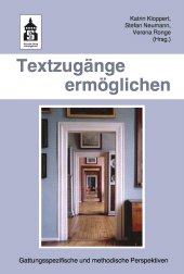 E-book, Textzugänge ermöglichen : Gattungsspezifische und methodische Perspektiven, wbv Publication