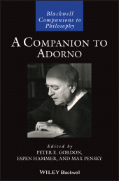 E-book, A Companion to Adorno, Wiley