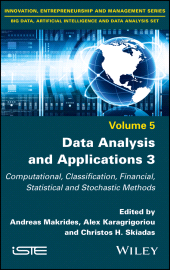 eBook, Data Analysis and Applications 3 : Computational, Classification, Financial, Statistical and Stochastic Methods, Wiley