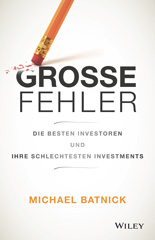 eBook, Große Fehler : Die besten Investoren und ihre schlechtesten Investments, Wiley