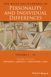 E-book, The Wiley Encyclopedia of Personality and Individual Differences, Set, John Wiley & Sons