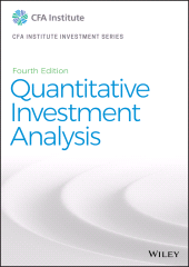 E-book, Quantitative Investment Analysis, John Wiley & Sons
