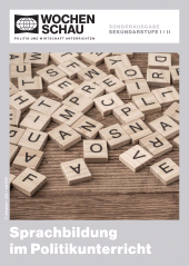 E-book, Sprachbildung im Politikunterricht, Wochenschau Verlag