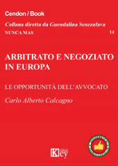 E-book, Arbitrato e negoziato in Europa : le opportunità dell'avvocato, Key editore