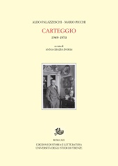E-book, Carteggio : 1949-1970, Edizioni di storia e letteratura