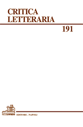 Fascículo, Critica letteraria : 191, 2, 2021, Paolo Loffredo iniziative editoriali