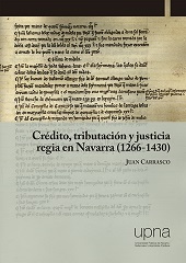 E-book, Crédito, tributación y justicia regia en Navarra (1266-1430), Carrasco, Juan, Universidad Pública de Navarra