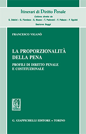 eBook, La proporzionalità pena : profili di diritto penale e costituzionale, Giappichelli
