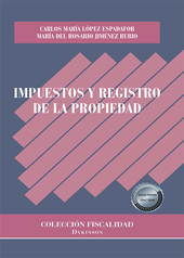 E-book, Impuestos y registro de la propiedad, Jiménez Rubio, María del Rosario, Dykinson