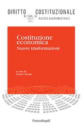 Article, Editoriale : nuove trasformazioni della costituzione economica, Franco Angeli