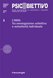 Issue, Psicobiettivo : rivista quadrimestrale di psicoterapie a confronto : XLI, 1, 2021, Franco Angeli