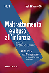 Fascículo, Maltrattamento e abuso all'infanzia : 23, 1, 2021, Franco Angeli