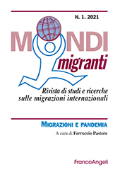 Article, Gli effetti del COVID-19 sulla popolazione in età da lavoro straniera in Italia, Franco Angeli