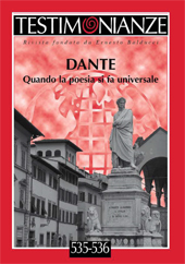 Articolo, Dante : una inattualità che ci tocca da vicino, Associazione Testimonianze