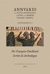 Articolo, Une chambre rupestre dans l'aqueduc du Galermi : tombe ou sanctuaire extra-urbain?, All'insegna del giglio