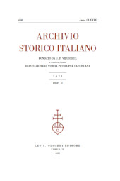 Issue, Archivio storico italiano : 668, 2, 2021, L.S. Olschki