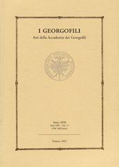 Issue, I Georgofili : atti dell'Accademia dei Georgofili : Serie VIII, Vol. 17, 2020, Polistampa