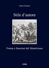 eBook, Stile d'autore : forme e funzioni del Mambriano, Viella