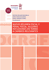 E-book, Nuevo régimen fiscal y penal fiscal : algunas reflexiones en torno a cambios relevantes, Tirant lo Blanch